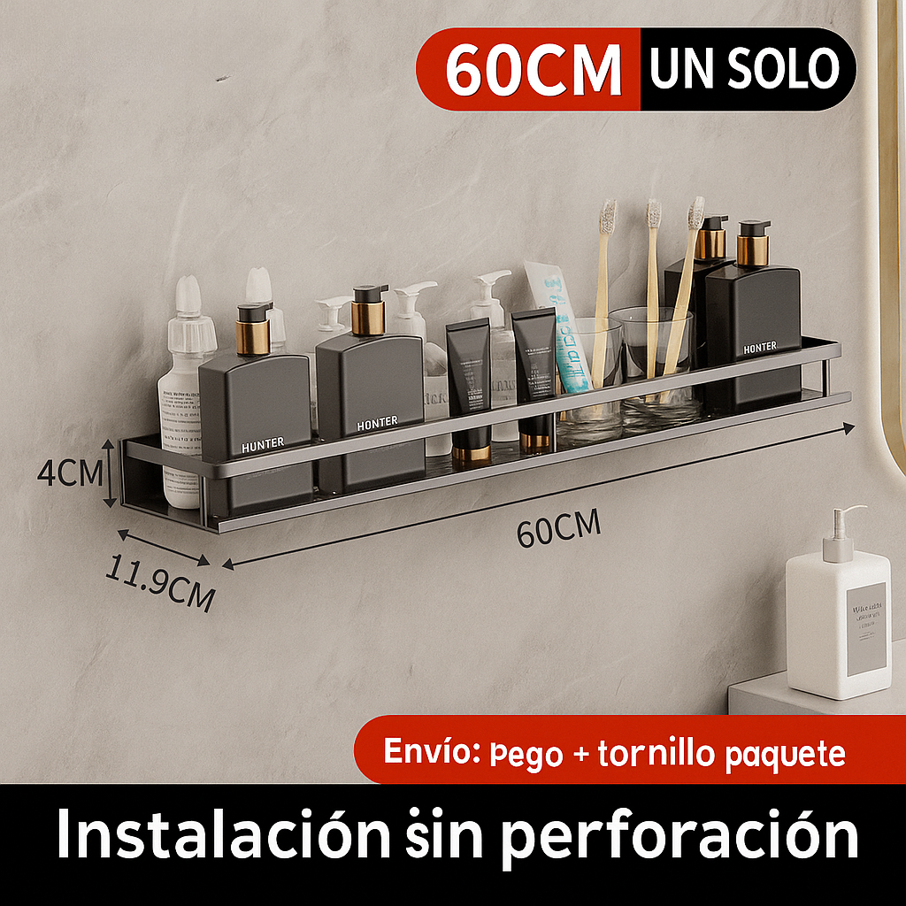 Rack Premium “Hands-Free” – Decorativo y Resistente