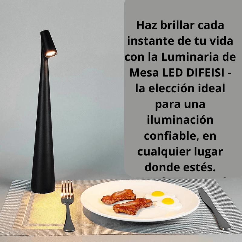 Linterna de mesa portátil LED DIFEISI!