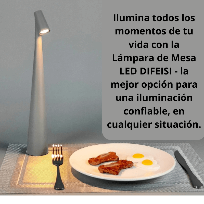 Linterna de mesa portátil LED DIFEISI!