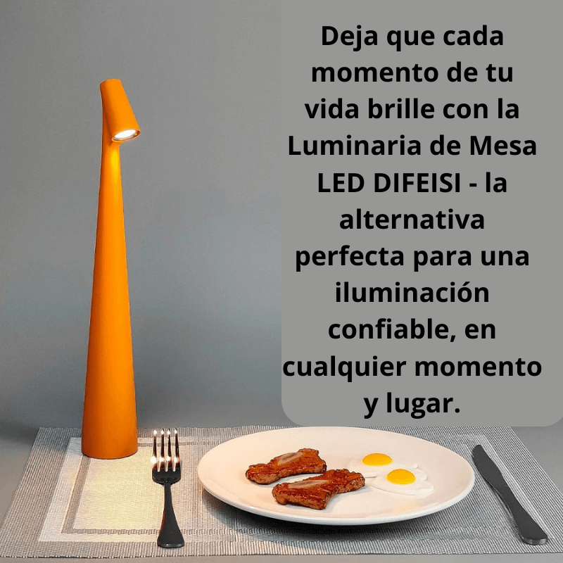 Linterna de mesa portátil LED DIFEISI!