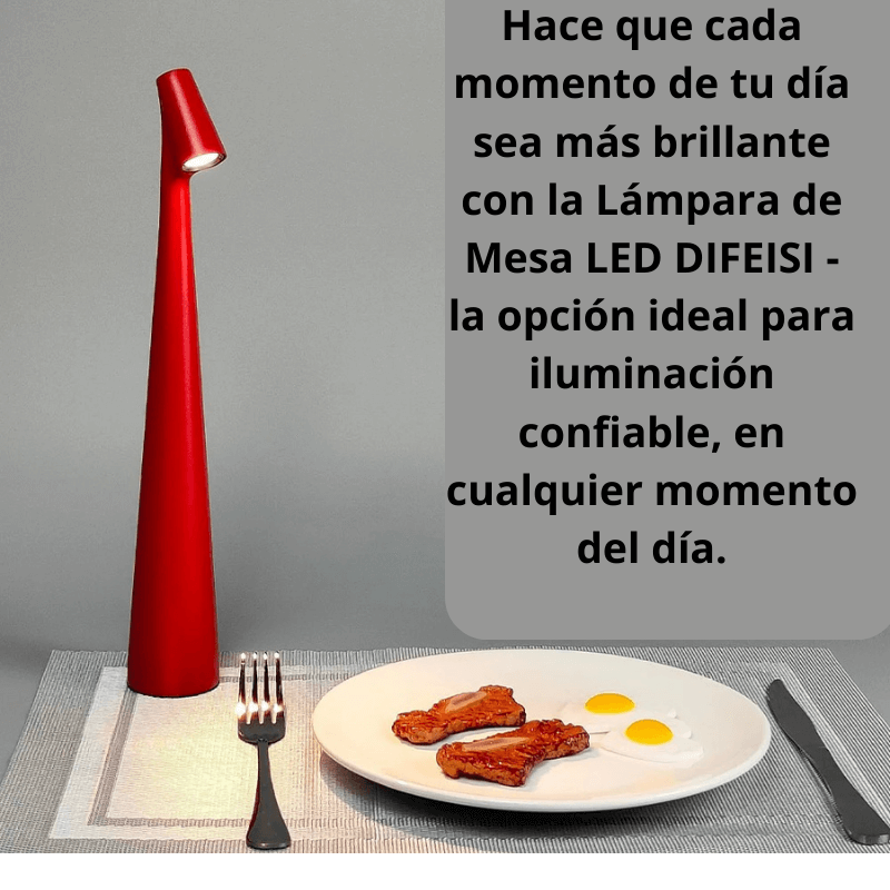 Linterna de mesa portátil LED DIFEISI!