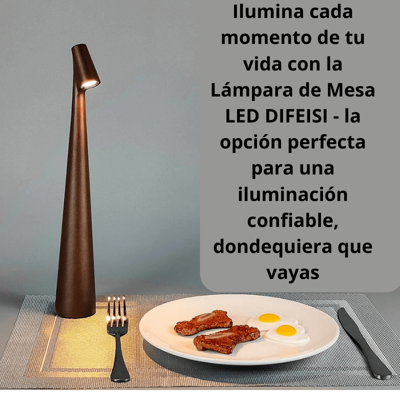 Linterna de mesa portátil LED DIFEISI!