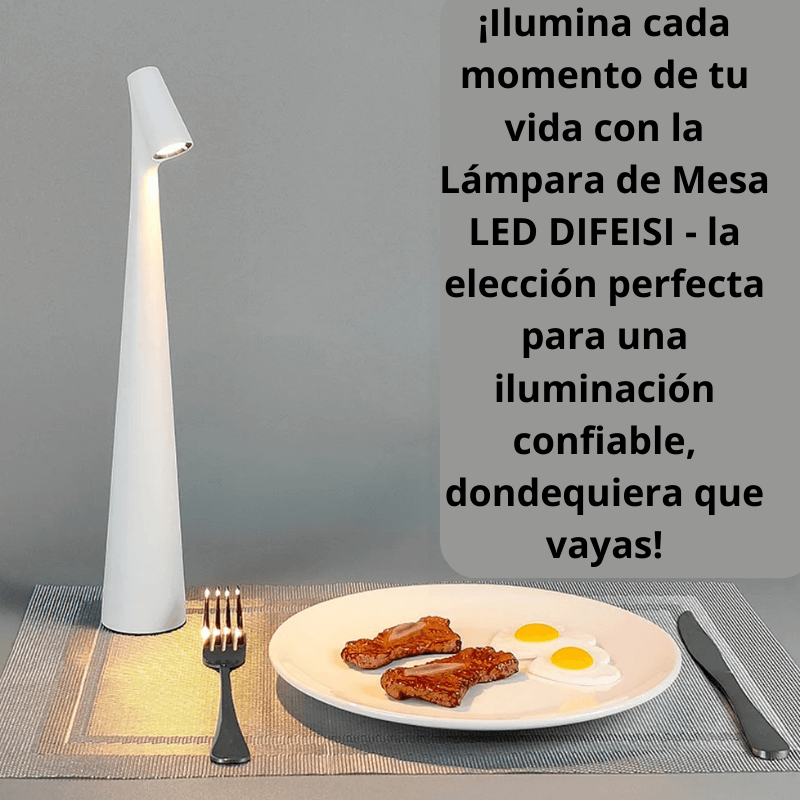 Linterna de mesa portátil LED DIFEISI!