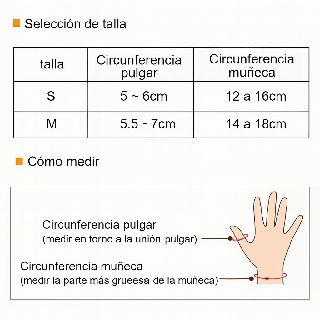 Muñequera de Compresión para Pulgar – Alivio del Dolor y Artritis