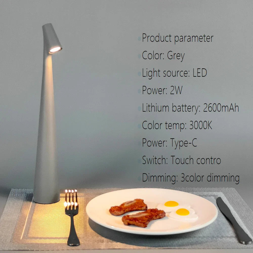 Linterna de mesa portátil LED DIFEISI!
