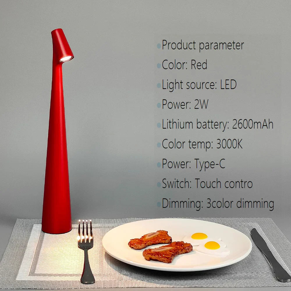 Linterna de mesa portátil LED DIFEISI!