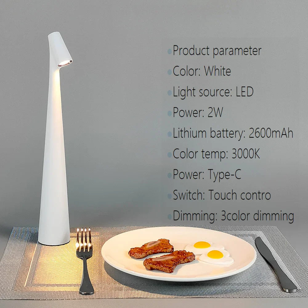 Linterna de mesa portátil LED DIFEISI!
