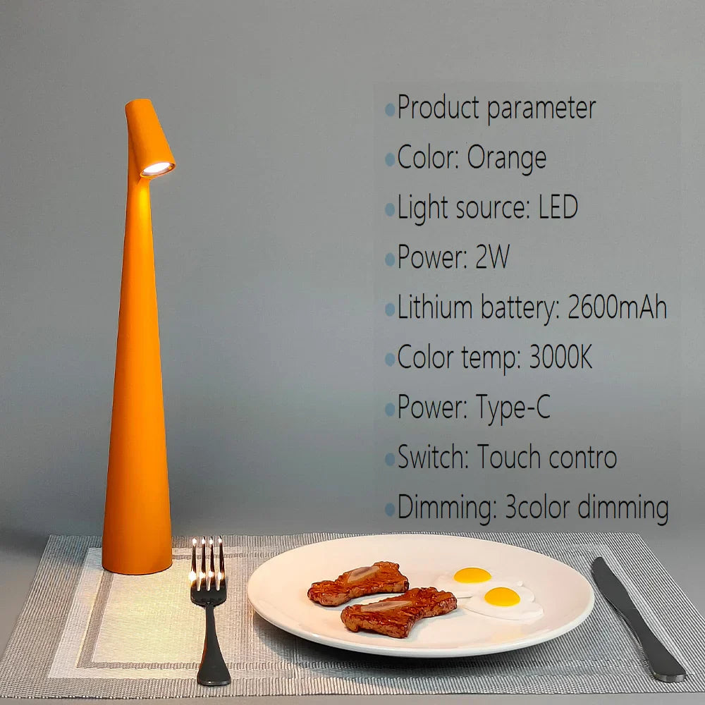 Linterna de mesa portátil LED DIFEISI!