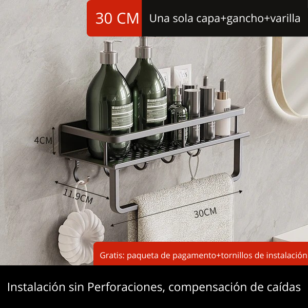 Rack Premium “Hands-Free” – Decorativo y Resistente