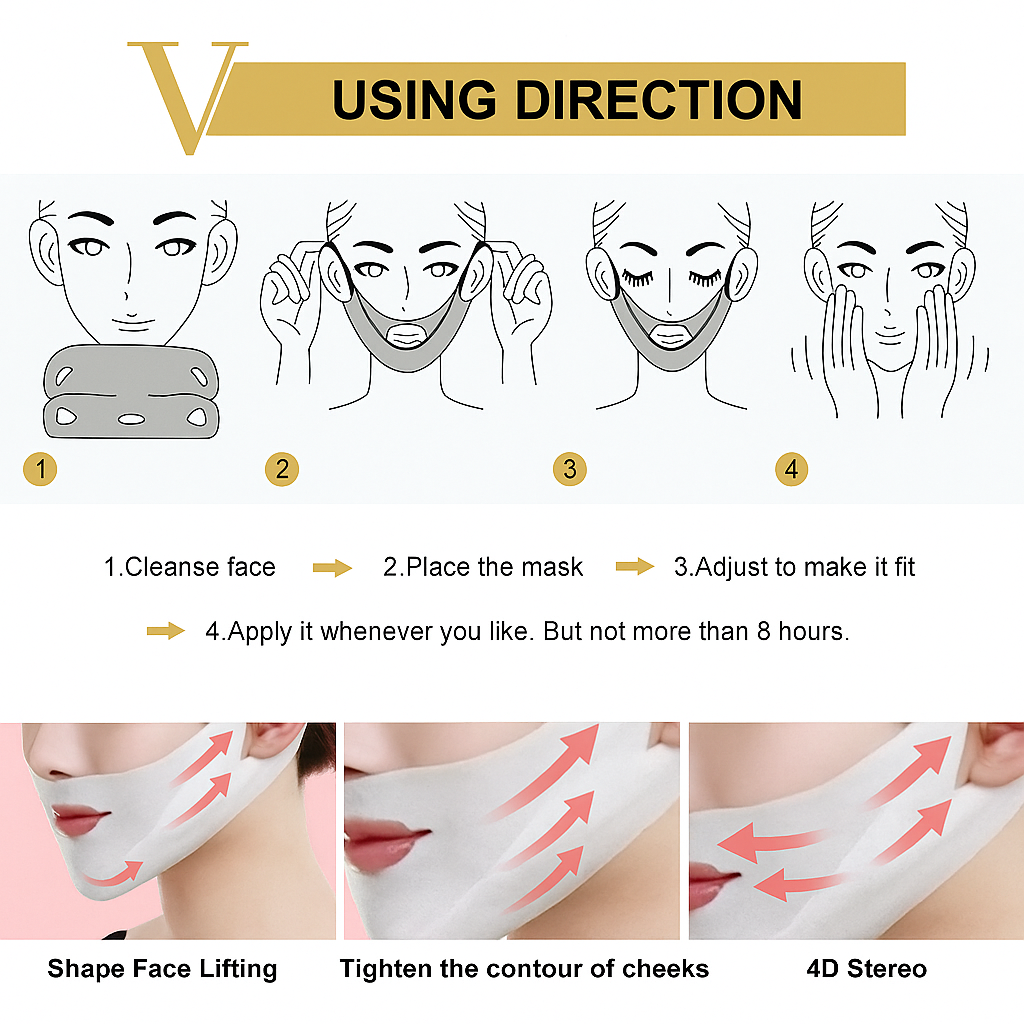APPTI V-Lift – Mascarilla Facial Reafirmante