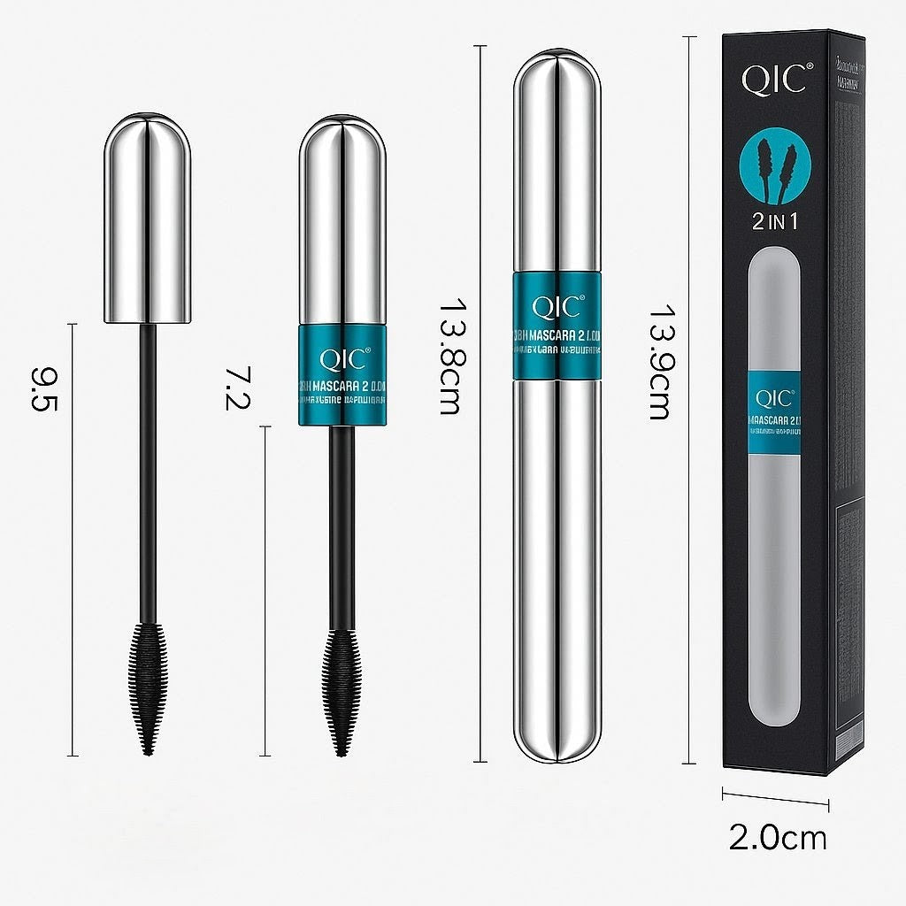 Máscara de Pestañas QIC 2 en 1