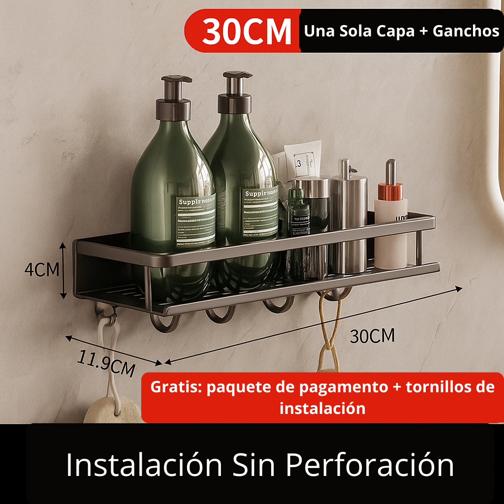 Rack Premium “Hands-Free” – Decorativo y Resistente