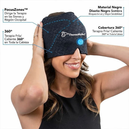 Gorro Terapéutico para Migraña – Estraluxe ThermoRelief PRO™