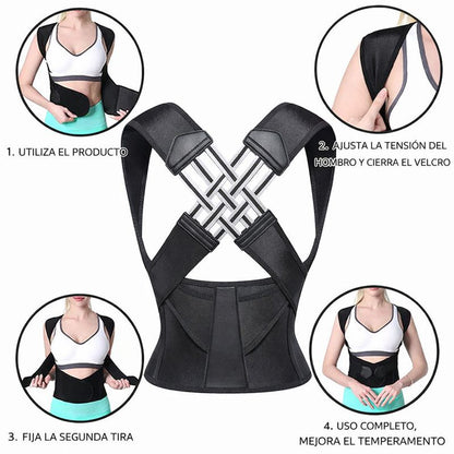 PostureLux™ Corrector de Postura Premium