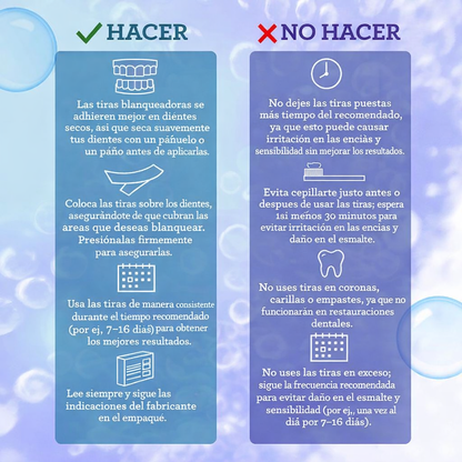 Tiras Blanqueadoras Dentales-EstraSmile LUXE™