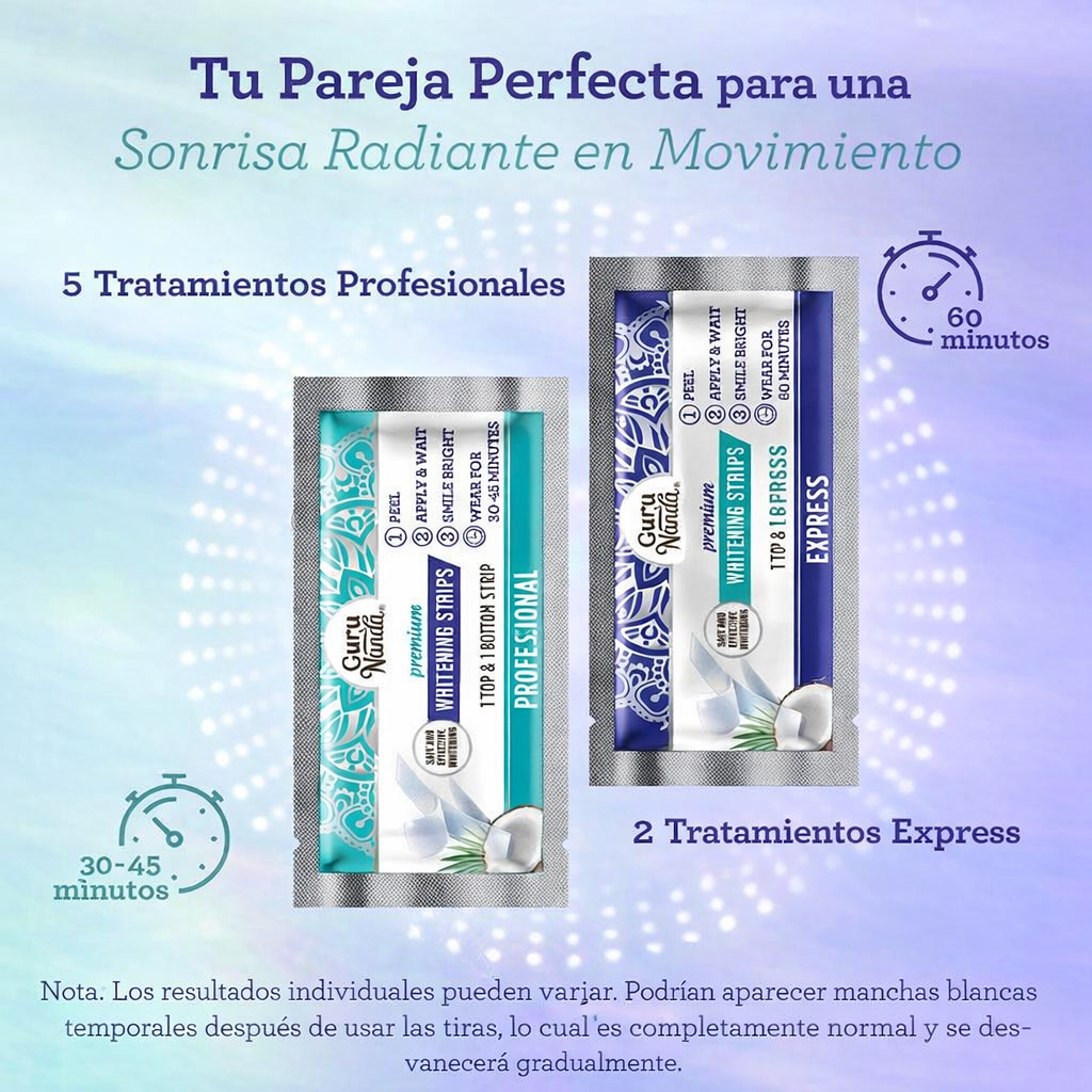 Tiras Blanqueadoras Dentales-EstraSmile LUXE™