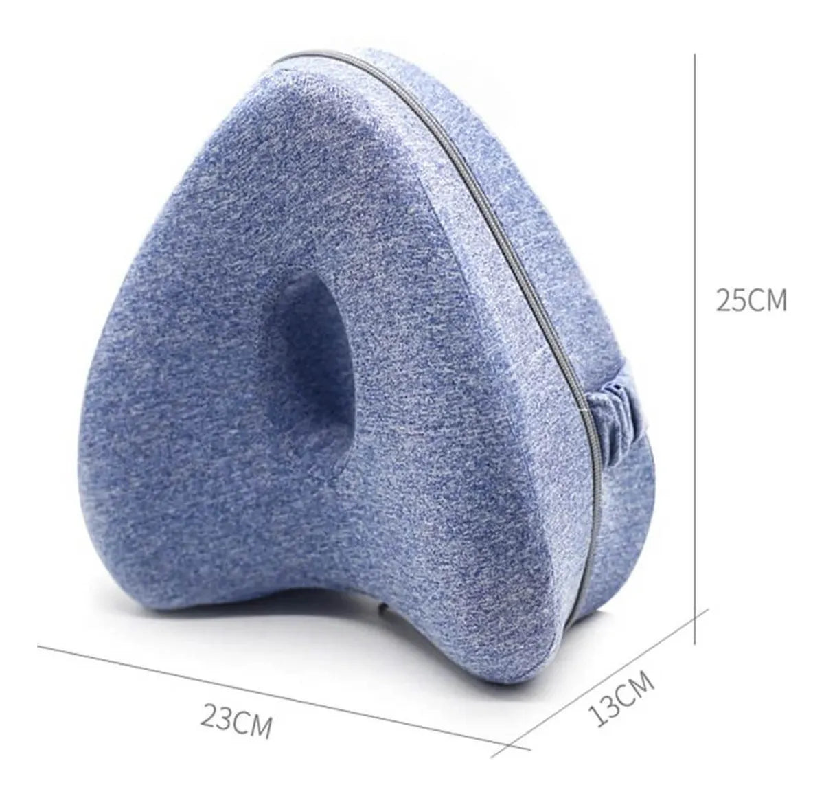 Almohada Ortopédica de Rodilla con Espuma Viscoelástica - Alivio de Cadera y Ciática