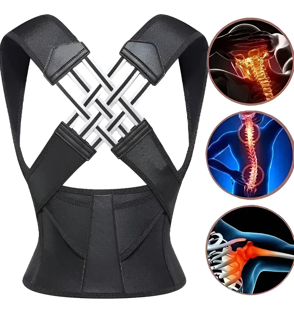 PostureLux™ Corrector de Postura Premium