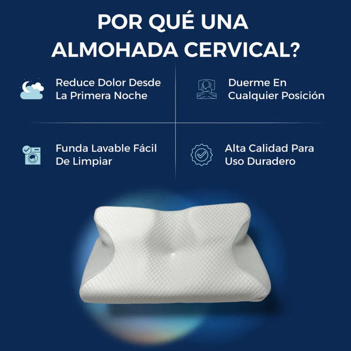 Almohada Ortopédica – CerviComfort™