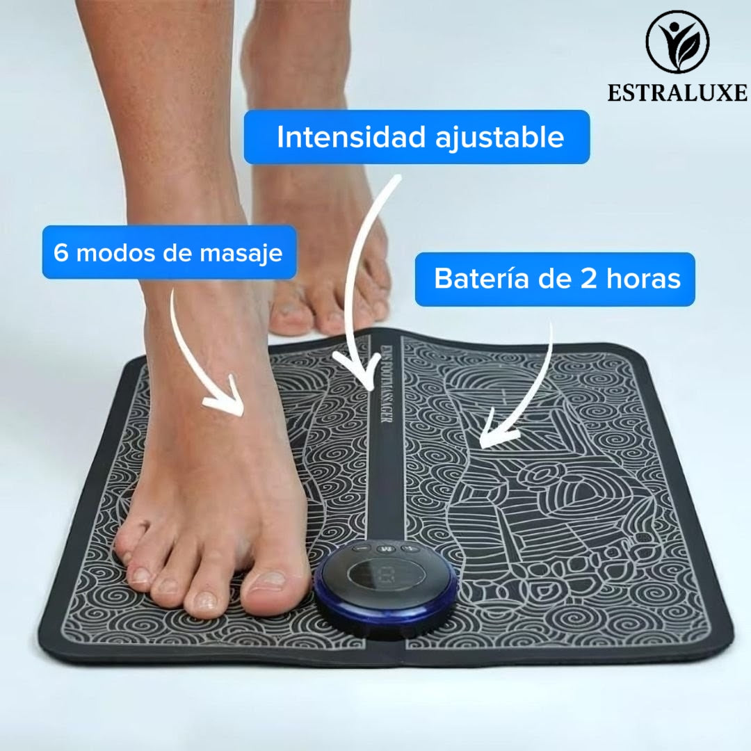Alfombra de Masaje para Pies – Reflexología y Relajación