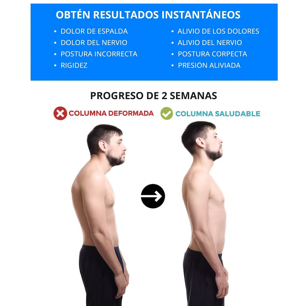 Estirador Lumbar Ortopédico – Masaje y Alivio del Dolor de Espalda