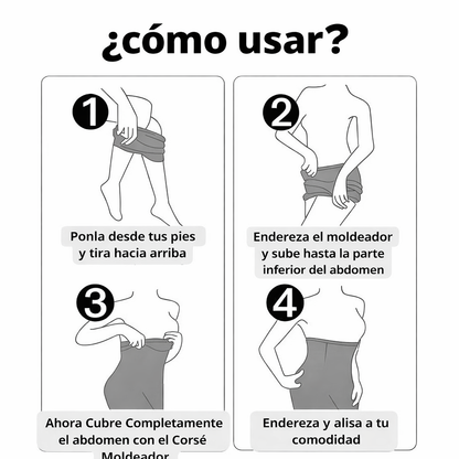 Corsé Moldeador de cintura – Control de Abdomen y Antiexposición