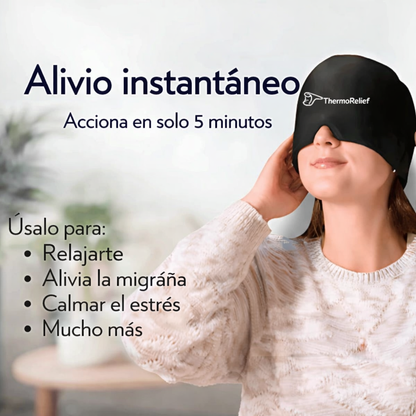 Gorro Terapéutico para Migraña – Estraluxe ThermoRelief PRO™