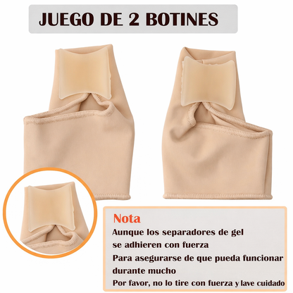 Corrector de Juanete de Silicona – Hallux Valgus Ortopédico