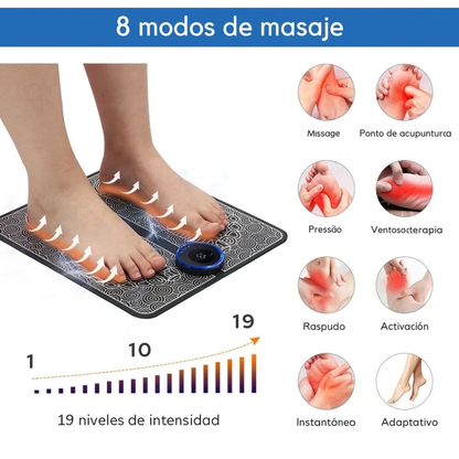 Alfombra de Masaje para Pies – Reflexología y Relajación