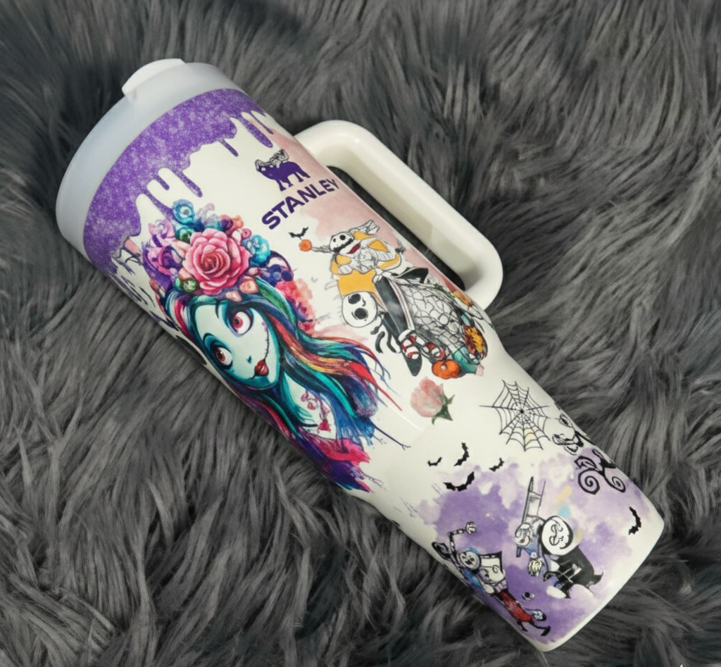 Sally x Jack Skellington 40 Oz Tumbler [Original]