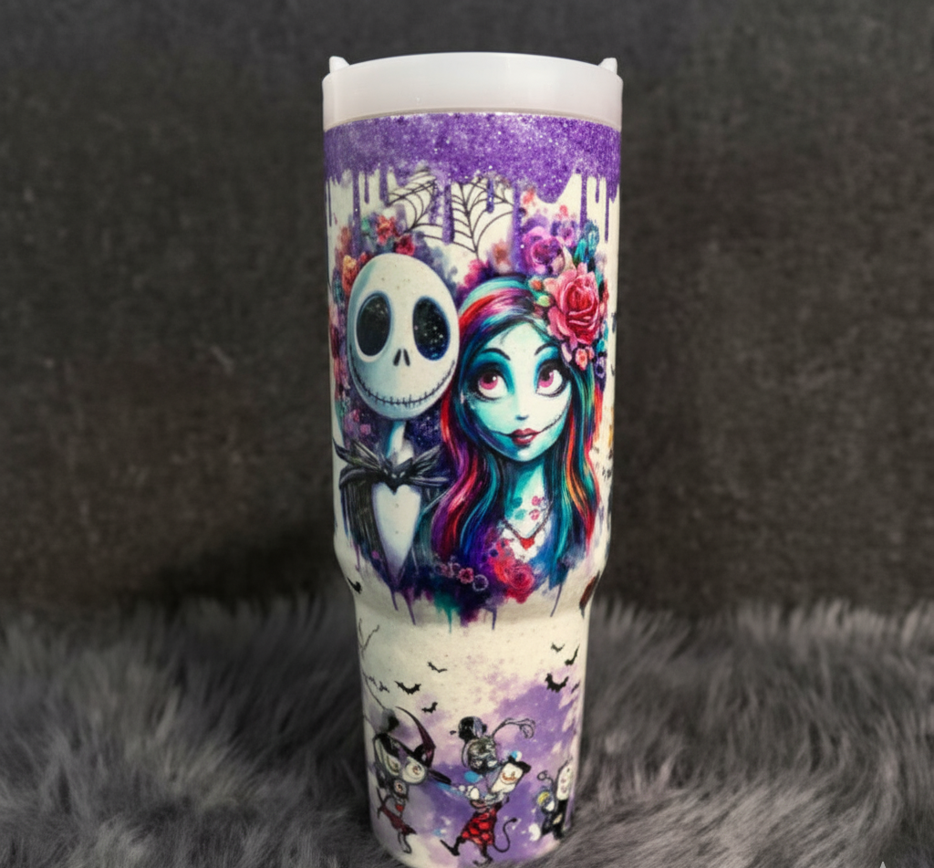 Sally x Jack Skellington 40 Oz Tumbler [Original]