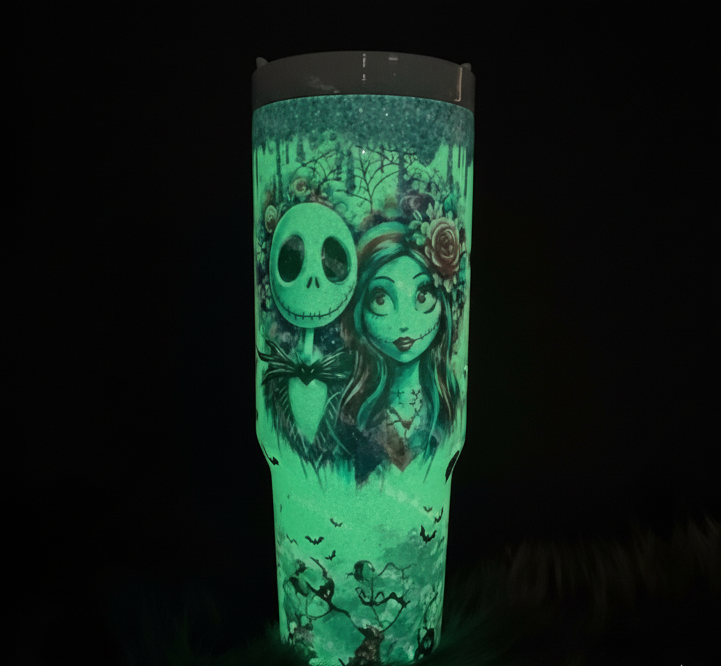 Sally x Jack Skellington 40 Oz Tumbler [Original]