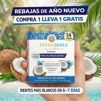 Tiras Blanqueadoras Dentales-EstraSmile LUXE™