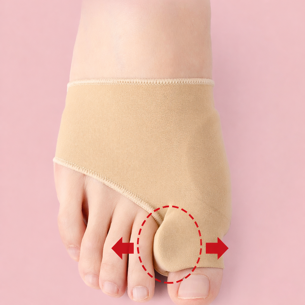 Corrector de Juanete de Silicona – Hallux Valgus Ortopédico